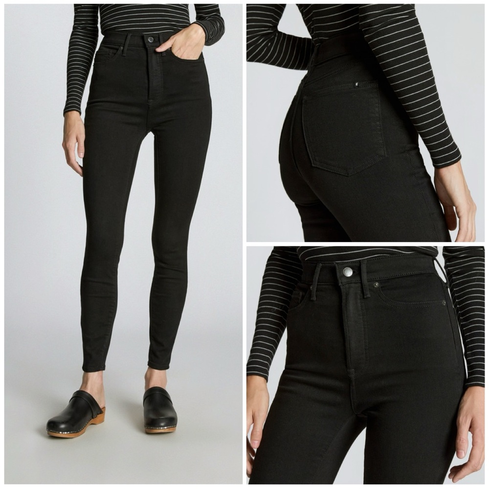 Everlane The Way-High Skinny Jeans in Black, size Regular 29 NWT #148